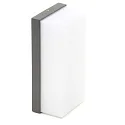 LED Outdoor Wandleuchte GRUMIUM SQUARE CCT, 10W, 3000/4000K, IP54, grau