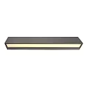 Deko-Light Wall luminaire LINEAR II DOUBLE, 220-240V AC/50-60Hz, 20W, dark grey