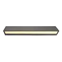 Deko-Light Wandaufbauleuchte LINEAR I SINGLE, 220-240V AC/50-60Hz, 8,50 W, dunkelgrau