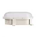 Deko-Light LED Feuchtraumleuchte SOTANO, IP54 IK08, 4.5 / 7.5W (multi) 3000/4000K (CCT Switch) 450/750lm 120°, schaltbar, weiß