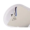 LED Feuchtraumleuchte SOTANO, IP54 IK08, 4.5 / 7.5W (multi) 3000/4000K (CCT Switch) 450/750lm 120°, schaltbar, grau
