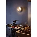 Deko-Light Wand-und Deckenleuchte SOTANO RETRO, RUND, IP44 IK06, E27 max. 60W (LED 7W), grau / Streuglas klar