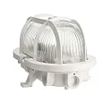 Deko-Light Wand-und Deckenleuchte SOTANO RETRO, OVAL, IP44 IK06, E27 max. 60W (LED 7W), weiß / Streuglas klar