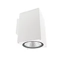 LED Fassadenstrahler SHORELINE PRO SQUARE 140 DOWN, IP65 IK08, 20.5W 3000/4000K 2300lm 36°, CRi >90, dimmbar, weiß
