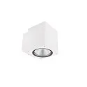 LED Fassadenstrahler SHORELINE PRO SQUARE 100 DOWN, IP65 IK08, 12W 3000/4000K 1000lm 36°, CRi >90, dimmbar, weiß