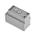 Deko-Light LED Fassadenstrahler SHORELINE PRO SQUARE 70 DOWN, IP65 IK08, 6W 3000/4000K 550lm 30°, CRi >90, dimmbar, hellgrau