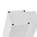 Deko-Light LED Fassadenstrahler SHORELINE PRO SQUARE 70 DOWN, IP65 IK08, 6W 3000/4000K 550lm 30°, CRi >90, dimmbar, weiß