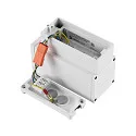 Deko-Light LED Fassadenstrahler SHORELINE PRO SQUARE 70 DOWN, IP65 IK08, 6W 3000/4000K 550lm 30°, CRi >90, dimmbar, weiß