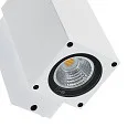 Deko-Light LED Fassadenstrahler SHORELINE PRO SQUARE 70 DOWN, IP65 IK08, 6W 3000/4000K 550lm 30°, CRi >90, dimmbar, weiß