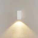 Deko-Light LED Fassadenstrahler SHORELINE PRO SQUARE 70 DOWN, IP65 IK08, 6W 3000/4000K 550lm 30°, CRi >90, dimmbar, weiß