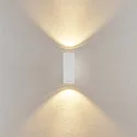 Deko-Light LED Fassadenstrahler SHORELINE PRO SQUARE 70 UP&DOWN, IP65 IK08, 7.5W 3000/4000K 780lm 30°, CRi >90, UGR<19, dimmbar, weiß