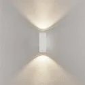 Deko-Light LED Fassadenstrahler SHORELINE PRO SQUARE 70 UP&DOWN, IP65 IK08, 7.5W 3000/4000K 780lm 30°, CRi >90, UGR<19, dimmbar, weiß