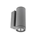 LED Fassadenstrahler SHORELINE PRO ROUND 68 DOWN, IP65 IK08, 6W 3000/4000K 550lm 30°, CRi >90, dimmbar, hellgrau
