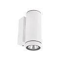 LED Fassadenstrahler SHORELINE PRO ROUND 68 DOWN, IP65 IK08, 6W 3000/4000K 550lm 30°, CRi >90, dimmbar, weiß