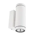 LED Fassadenstrahler SHORELINE PRO 68 UP&DOWN, IP65 IK08, 7.5W 3000/4000K 780lm 30°, CRi >90, dimmbar, weiß