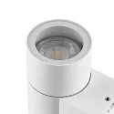 Deko-Light Fassadenstrahler ACHERNAR DOWN, IP65, GU10 max. 50W, Aluminium-Druckguss, weiß