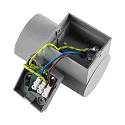 Deko-Light Fassadenstrahler ACHERNAR DOWN, IP65, GU10 max. 50W, Aluminium-Druckguss, hellgrau