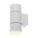 Deko-Light Fassadenstrahler ACHERNAR UP & DOWN, IP65, 2x GU10 max. 35W, Aluminium-Druckguss, weiß