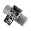 Deko-Light Fassadenstrahler ACHERNAR UP & DOWN, IP65, 2x GU10 max. 35W, Aluminium-Druckguss, hellgrau