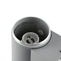 Deko-Light Fassadenstrahler ACHERNAR UP & DOWN, IP65, 2x GU10 max. 35W, Aluminium-Druckguss, hellgrau