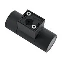 Deko-Light facade spotlight ACHERNAR UP & DOWN 2 flames, cylindrical, with lamp socket GU10 IP65, dark grey