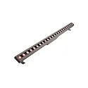 Outdoor LED luminaire WALLWASHER CAPH, LED floor / wall / ceiling luminaire, symmetrical, 66W, RGB + warm white (3000K), 25°