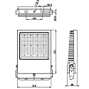 Deko-Light LED Flutlichtstrahler ATIK, 110°, 200W, 4000K, 28450lm, IP65/IP44, schwarz