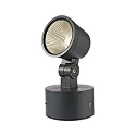 Deko-Light Outdoor LED Strahler COLT COB, IP65, 230V AC, dimmbar, Schwarzgrau, 8W 3000K 470lm 775cd 40°