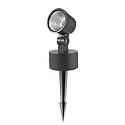 Deko-Light Outdoor LED Strahler COLT COB, IP65, 230V AC, dimmbar, Schwarzgrau, 8W 3000K 470lm 775cd 40°