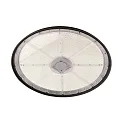 LED Hallenstrahler VEGA DALI, 160W, 4000K, 28800lm, IP65, DALI dimmbar, stromkonstant, schwarz