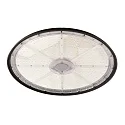 LED Hallenstrahler VEGA, 160W, 5700K, 15300lm, IP65, stromkonstant, schwarz