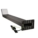 Deko-Light LED Pollerleuchte TUCANAE MOTION, IP54, mit Sensor, 100cm, 18W 3000K 1650lm 110°, dunkelgrau