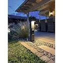 Deko-Light LED Energieverteiler LERNA 600, 60cm, 2 Steckdosen, 50/100°, 7,4W 3000/4000K 237/256lm, IP65 IK06, Alu-Druckguss, dunkelgrau