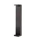 LED Pollerleuchte LERNA 600, 60cm, 50/100°, 7,4W 3000/4000K 237/256lm, IP65 IK06, Alu-Druckguss, dunkelgrau