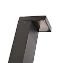 Deko-Light LED Pollerleuchte LERNA 600, 60cm, 50/100°, 7,4W 3000/4000K 237/256lm, IP65 IK06, Alu-Druckguss, dunkelgrau