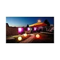 Deko-Light Dekorative Outdoor Kugelleuchte DORADUS, IP65/IP44 IK07, E27, Kunststoff (LLDPE), mit Steckerkabel, weiß, Ø 56cm