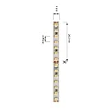 Deko-Light Flexibler LED Strip, IP20, 24V DC, 45W 3000K, 500cm, Weiß