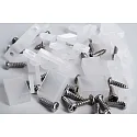 Montageset für IP65 / IP67 Strip mit Außenmaß 11-12 mm
