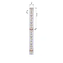 Deko-Light Flexible LED strip, 192 LED / m (SMD 3535), 24V, 96W RGBNW, (RGB+4000K) 4350lm 110°, dimmable, 500cm