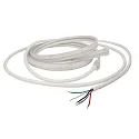 fully siliconised LED strip SAUNA COB 105° RGBW 4 channel, temperature resistant white
