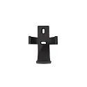 KapegoLED Wandhalter Fernbedienung RF, Kunststoff, schwarz