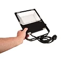 Deko-Light LED Fluter RF-SMART FLOOD RGB+CCT, IP65, ZigBee steuerbar + RF-Mesh, mit IP44-Steckerkabel, 50W 2700-6000K/RGB 4800lm 160°