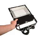 LED Fluter RF-SMART FLOOD RGB+CCT, IP65, ZigBee steuerbar + RF-Mesh, mit IP44-Steckerkabel, 100W 2700-6000K / RGB 10000lm 160°