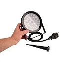 Deko-Light LED Fluter RF-SMART SPOT RGB+CCT, inkl. Erdspieß, 15°, 25W, 2700-6000K/RGB, 1700lm, IP65, dimmbar, anthrazit