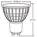 Deko-Light LED Leuchtmittel RF-SMART, 25°, GU10, 4W, RGB+2700-6500K, 300lm, IP20, RF+Zigbee, weiß