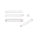 Deko-Light Netzgerät LT-60-12, 12V, 60W, 5A, spannungskonstant, weiß