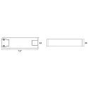 Deko-Light LED driver BASIC CC /00MA current constant, adjustable, switchable, dark grey, black