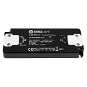 LED Netzgerät FLAT, CV, UT24V/20W, IP20, schaltbar, schwarz / grau