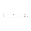 Deko-Light LED Netzgerät LONG-FLAT CV LT-240-24 (CV, DC), spannungskonstant, 240W, 220-240V, IP20, schwarz