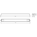 Deko-Light LED Betriebsgerät LONG-FLAT DIM CV, 24V DC, 50-150W, spannungskonstant, dimmbar